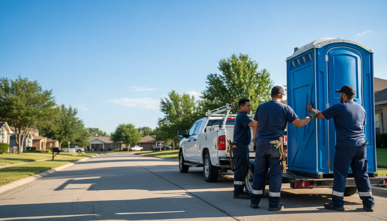 Portable Toilet Rental in Saint Jacob, IL near me